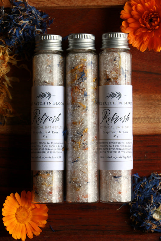 Botanical Bath Salts Trio